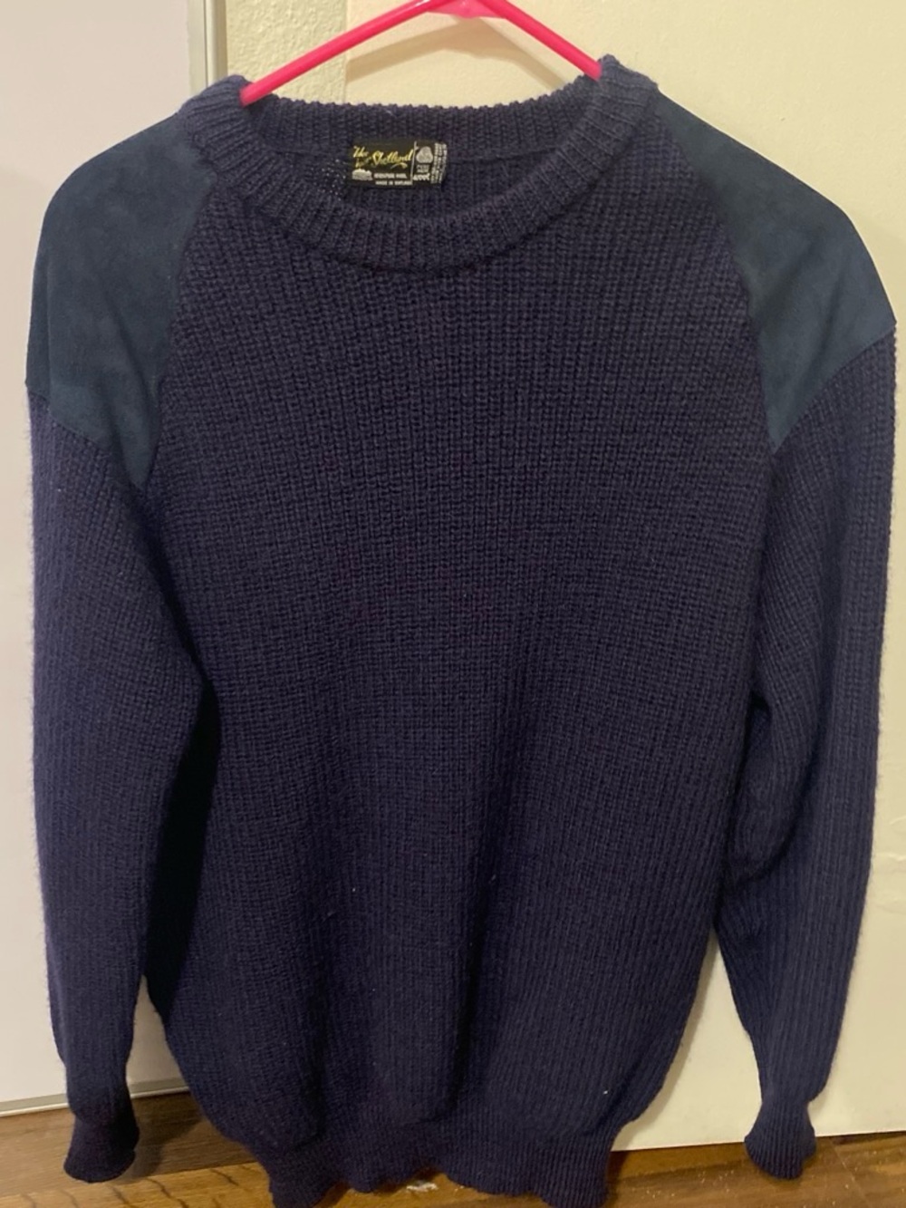 Vintage Isles Knit Shetland 100% Wool Scottish